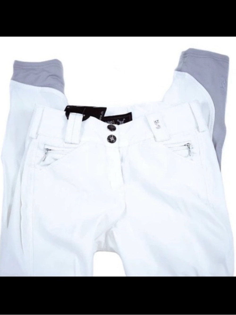 Tredstep Solo Competition Breeches - white, size 24